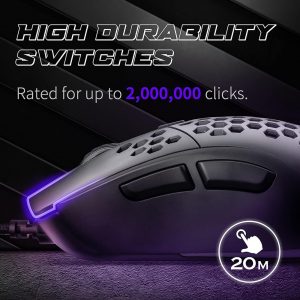 Honeycomb Shell Wired RGB Gaming Mouse - Image 2